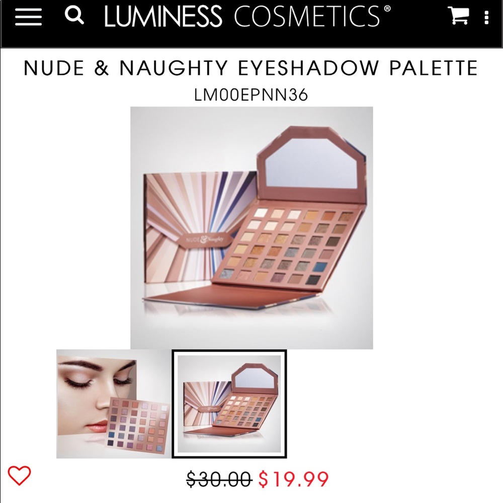 Lumpiness Eye Shadow Pallette